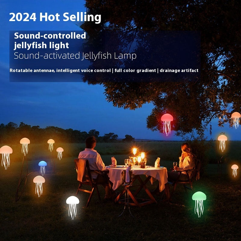 LED Jellyfish Night Light Portable